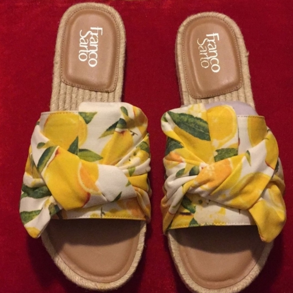 Franco Sarto Lemon Slide Shoe NIB